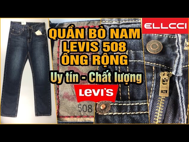 Quần Jeans Dài Nam Levis 511 (Form Slim strecth, ống đứng, chất vải co dãn,  ống 17-20cm, Made In Cambodia) - T09