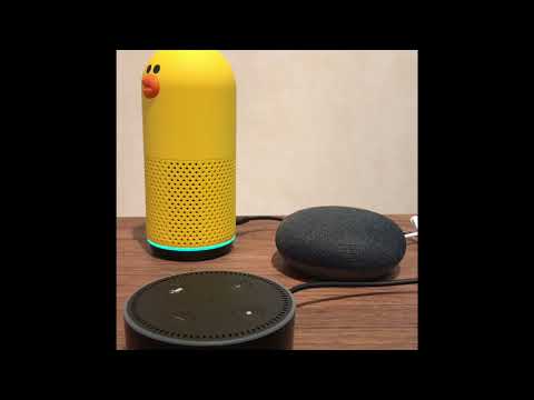 Amazon Echo Dot Google Home Mini Line Clova Friends Sally Youtube