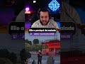 Elle a paniqué de malade