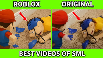 SML Movie vs SML ROBLOX: BEST SML VIDEOS ! Side by Side