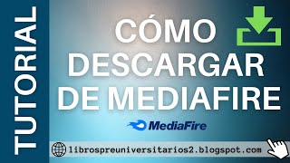 ¿Como descargar de mediafire?