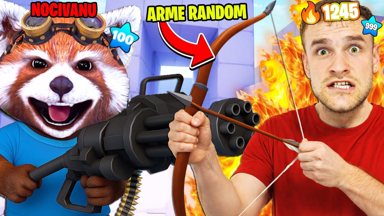 ARME RANDOM Challenge contra NOOB in RIVALS