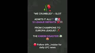 "12 DEFEATS &amp; NO SOUL! 🥀❌ HOW ARNE SLOT RUINED OUR SEASON. 📉🏟️"