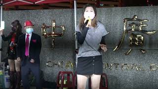 [4K-UHD]街頭藝人小米樂團表演(一)-20220127嘉義市中央廣場