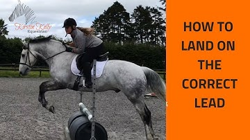 Kirstin Kelly teaches how to land on the correct lead.