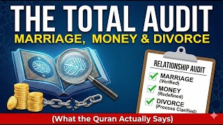 De complete audit: huwelijk, geld en scheiding (wat de Koran werkelijk zegt) | Ad-Da'ee #islam #koran