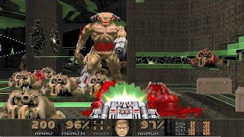 Doom 2 Abandon MAP 05 UV-MAX [TAS] in 11:24