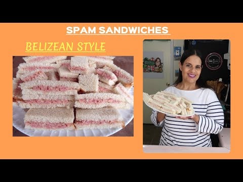 Spam Sandwich | Belizean Style | Super Bowl Snack