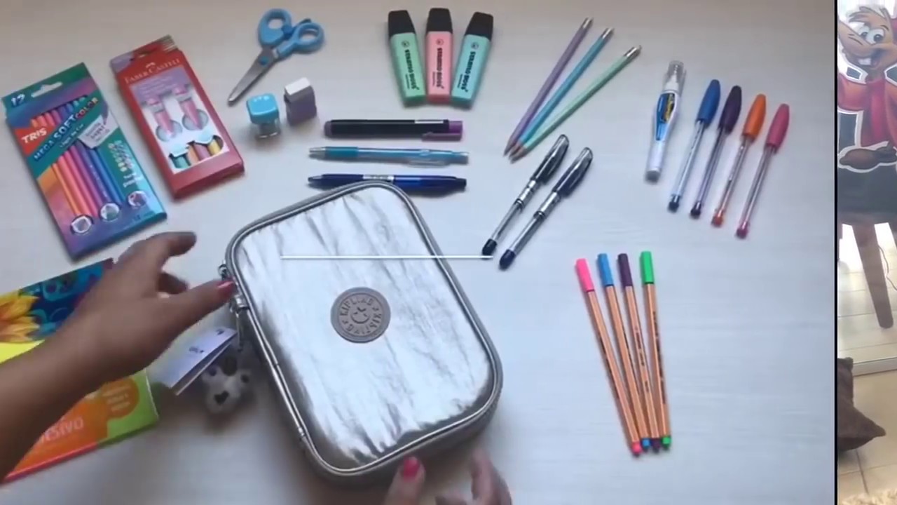 ESTOJO KIPLING 100 PENS + Material escolar 2019 