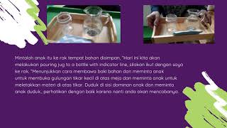 Practical Life (Wet Pouring Part 6) Montessori