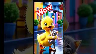 Download Lagu Duckling safe Kitten #duck #funny #kitten #shorts #speedup @Dikhaptientay MP3