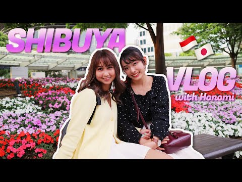 JALAN-JALAN DAN COBA MAKANAN INDONESIA DI SHIBUYA BARENG HONOMI 👭🏻💖 | ほのみとインドネシア料理デート🇮🇩