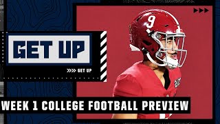 Week 1 college football preview: Alabama vs. Miami and Georgia vs. Clemson | Get Up