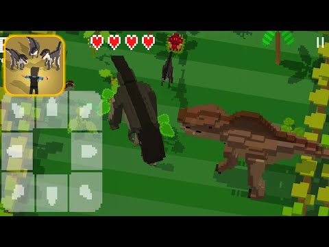 T REX GAMES FOR KIDS: Jurassic Hopper Crossy Dinosaur Shooter Game - No Way Out |Android Gameplay