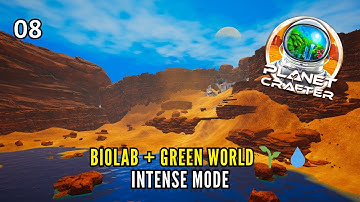 Biolab Unlocked & Grass Spreaders Everywhere 🌱 | Planet Crafter EP08 (Intense Mode)