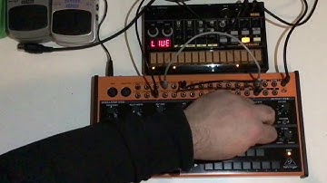 Behringer Crave & Korg Volca Beats - Techno Session 🎵🎛🎚