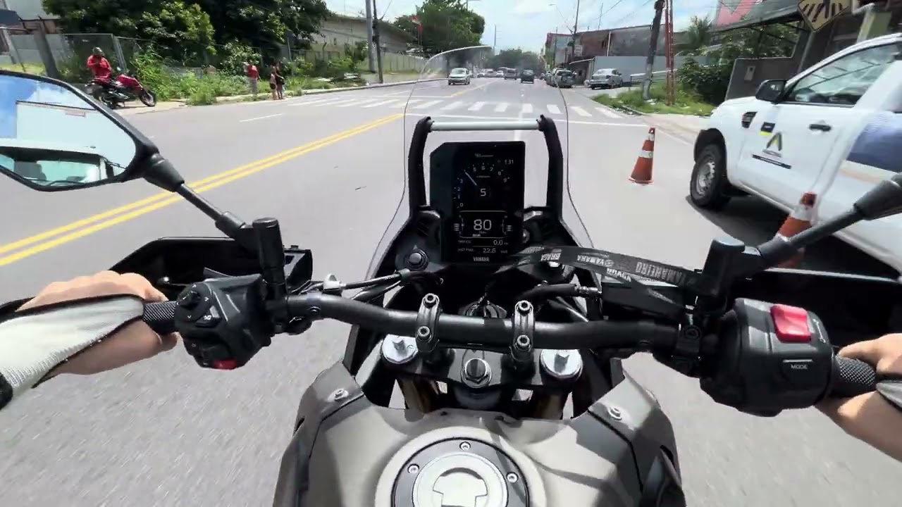 Indo devolver a TENERE 700 teste ride 