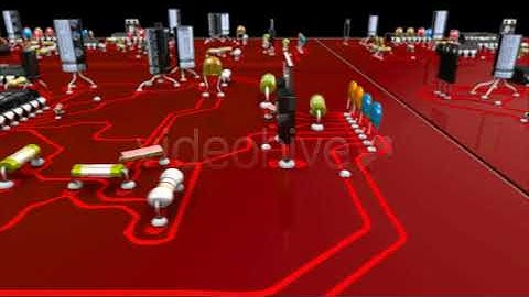 Circuit Board Pack (Pack of 3) - motion graphics video