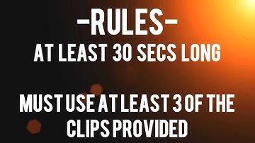 EDITING CONTEST // 100 SUBS!! - CLOSED