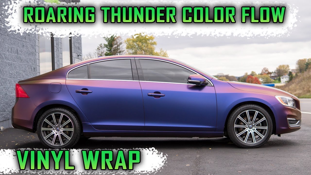 Volvo Color Change Vinyl Wrap