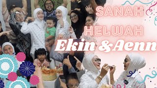 Walaupun Sibuk , Curi Sikit Masa Untuk Sambut Hari Lahir Isteri &amp; Kembornya ! #SanahHelwaEkinAenn