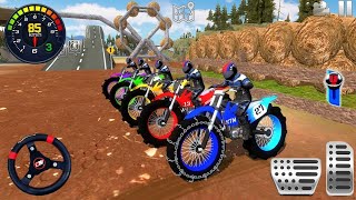 Motor Dirt Bike Racing Simulator 2026 - Off-Road Bike Stunt Driving 3D #1 - Android / IOS Gameplay screenshot 1