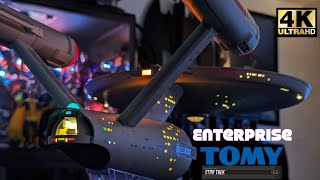 Tomy Star Trek Enterprise 1701 1350 Scale Review & Unboxing Die-Cast Model
