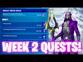 How To Complete Week 2 Quests in Fortnite - All Week 2 Challenges Fortnite Chapter 5 Season 2