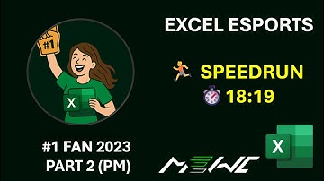 Excel Esports Speedrun: The Number 1 Fan (Part 2) 2023 in 18:19