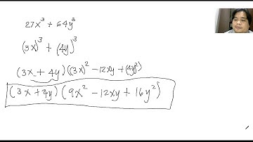 Grade 8 Math - How to Factor the Sum and Difference of Two Cubes