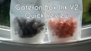 Clacky Gateron Box Ink V2 Quick Review & Sound Tests