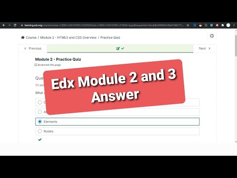 edx courses cloud application using html css and javascript Module 2,3 Answer 👍🏻
