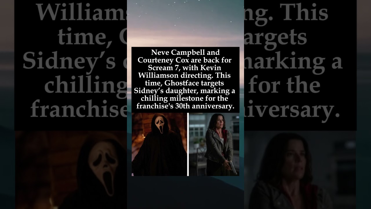 Ghostface Returns: Sidney Prescott Faces Her Greatest Fear in 'Scream 7'