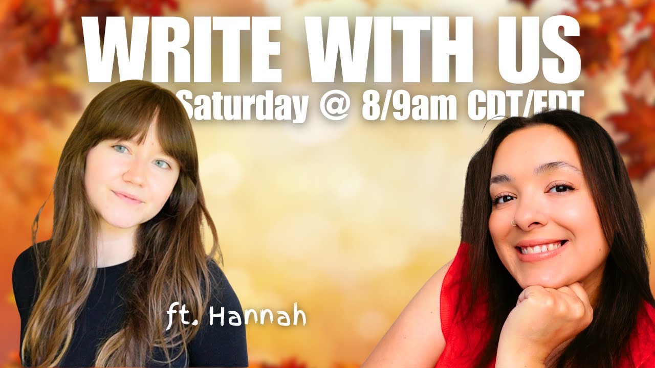 write with us! ft @hgfwrites | live productivity sprints