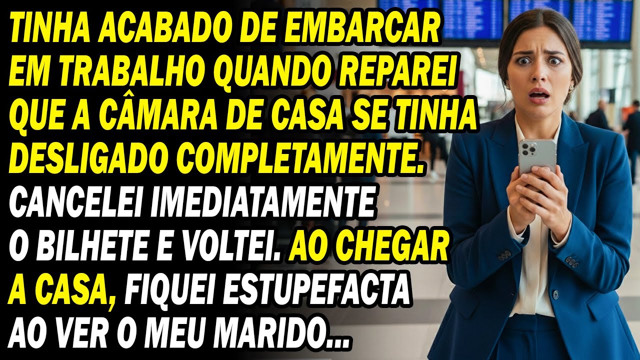 Viajei A Trabalho ✈💼 A Câmara Foi Abaixo. Cancelei O Voo, Corri Para Casa 🏡 Chocada Com O Que Vi...😨