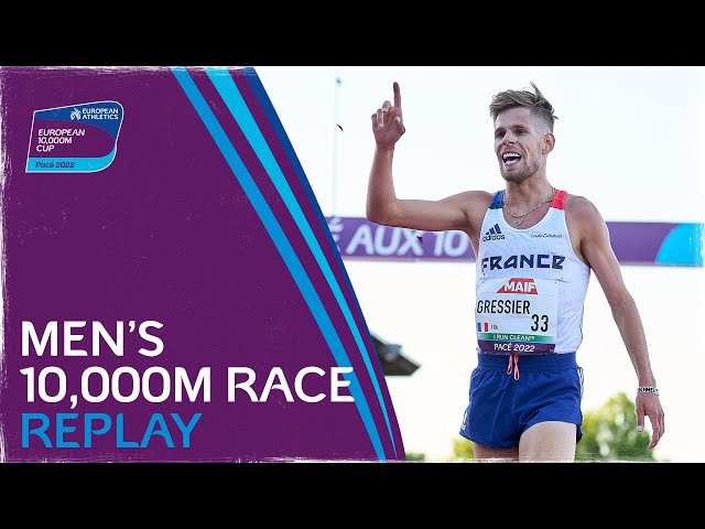 CLASSY Jimmy Gressier Wins In France - European 10,000m Cup Men’s Replay class=