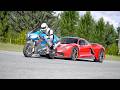 Suzuki TL1000R vs Hennessey Venom F5, Infiiti Vision GT, Nissan GT-R, Mercedes-Benz Vision EQXX