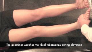 External Rotation Recurvatum Test - 2 Leg (CR)