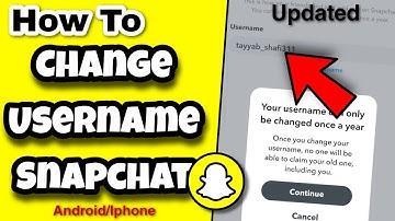 How to change Snapchat Username 2022 | Android/Iphone