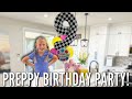 Livvy Has Preppy Themed Pool Party For Her 9th Birthday Happy 9th Birthday Livvy 