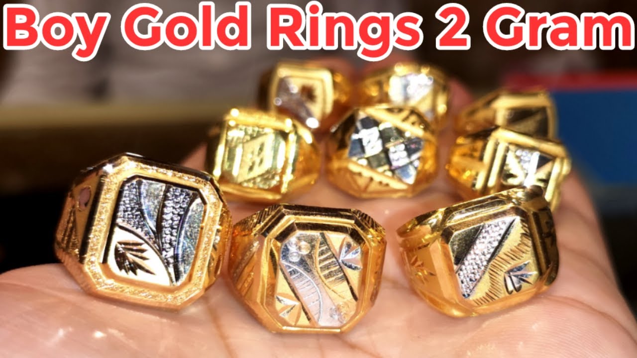 boy gold ring price 2 gram gold ring price man gold ring for men