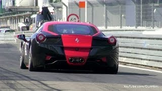 Ferrari 458 Challenge - Fast Fly By's on the Nürburgring!