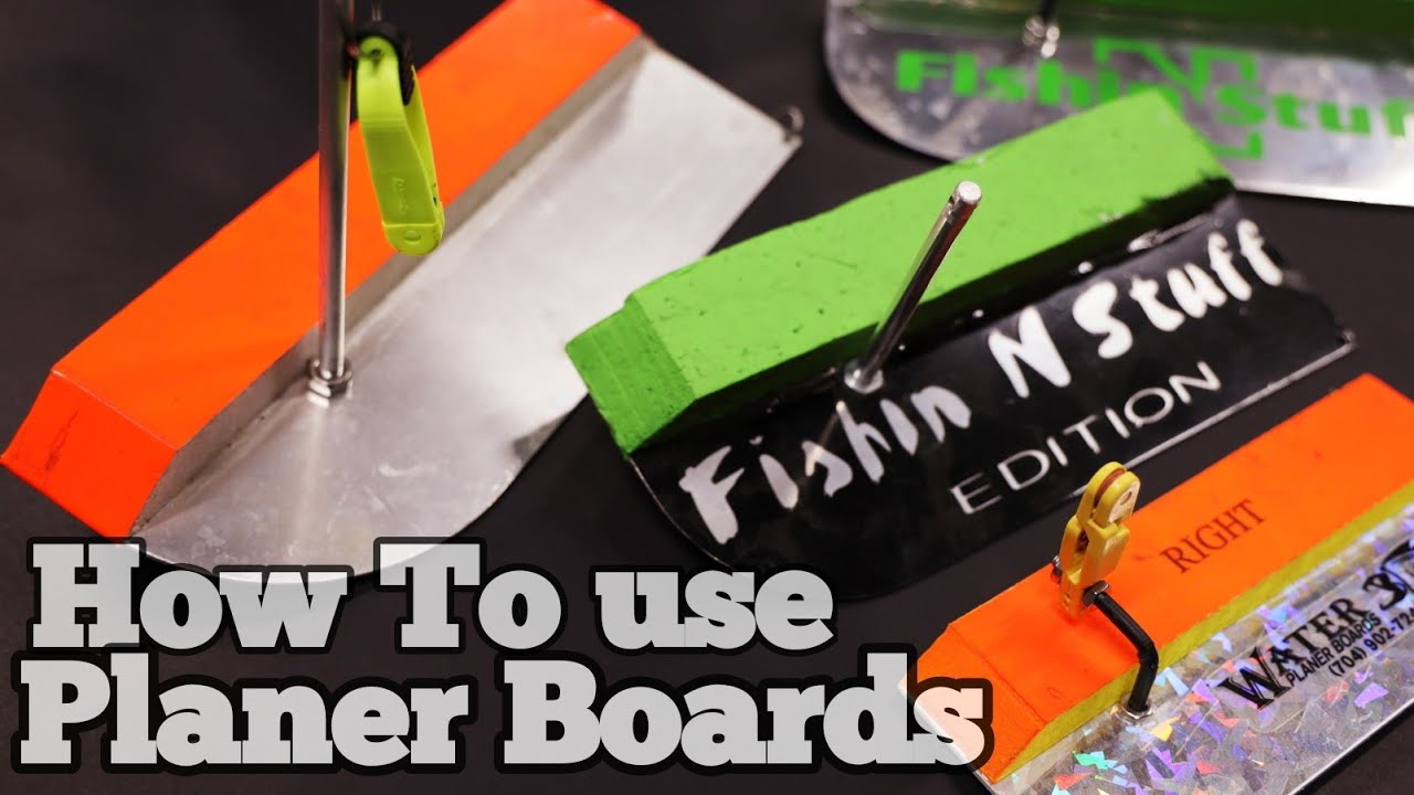 Dragging weights and Planer Boards explained ( Everything you need to