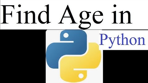 Age Calculator using python code #pyhton #relativedelta