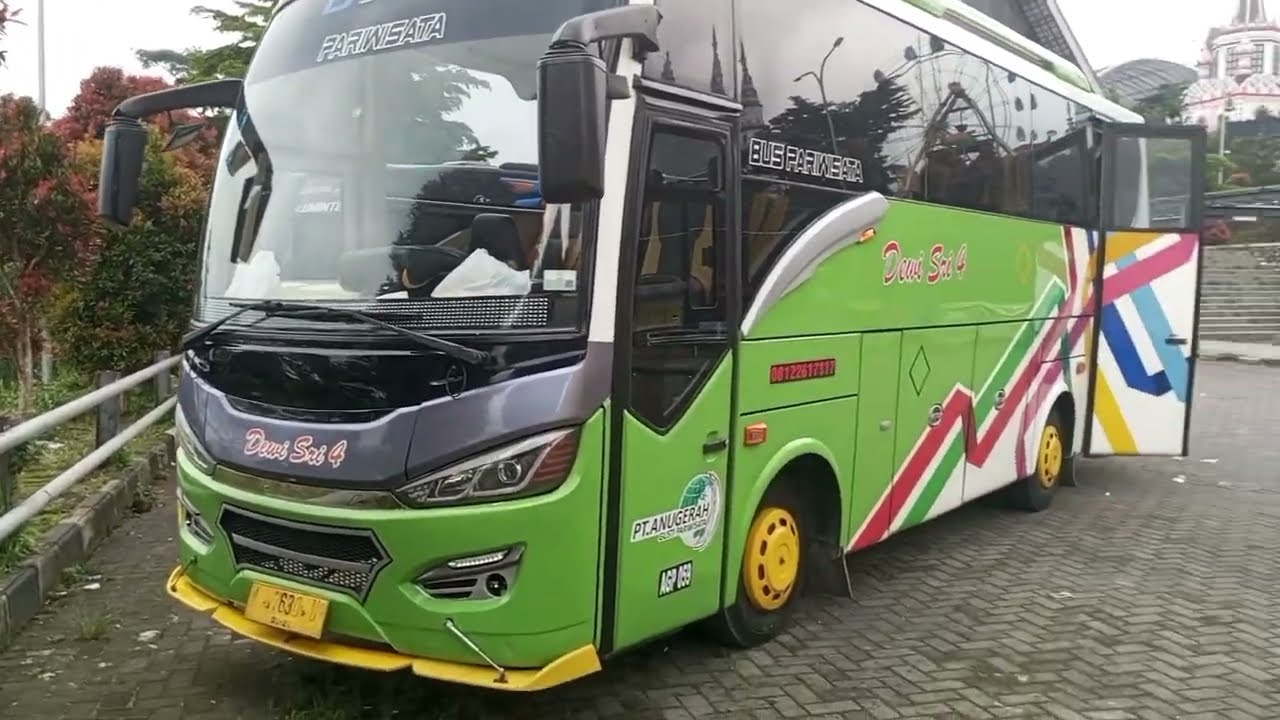 Hunting bus Terminal wisata Gedong Songo situasi