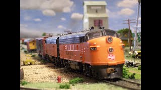 Rays HO Model Trains: Home, Mendota, and Cherry.