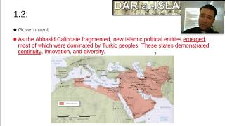 Topic 1.2 - Developments in Dar al-Islam