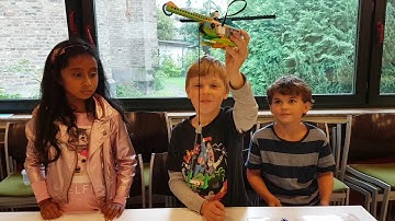 RoboGuru (Germany) Level 1 children presenting their project