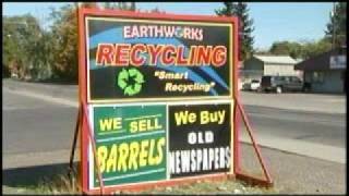 Recycling centers feeling economic downturn