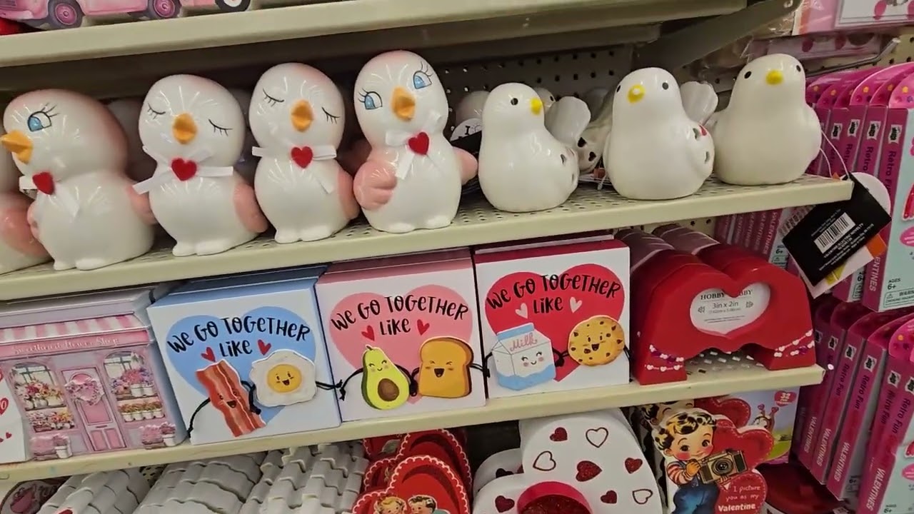 ASMR | Hobby Lobby Valentine's Day/St. Patrick's Day/Easter Show & Tell (Whispered Voiceover)